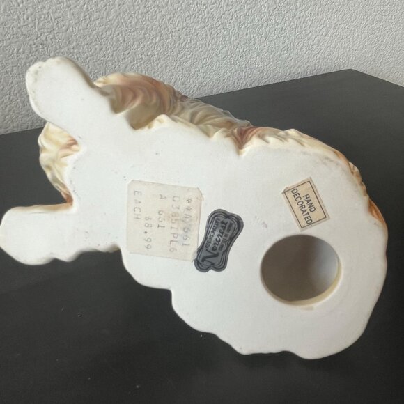 Vintage Norcrest Yorkshire Terrier Figurine // Handpainted Ceramic Yorkie - Picture 6 of 6